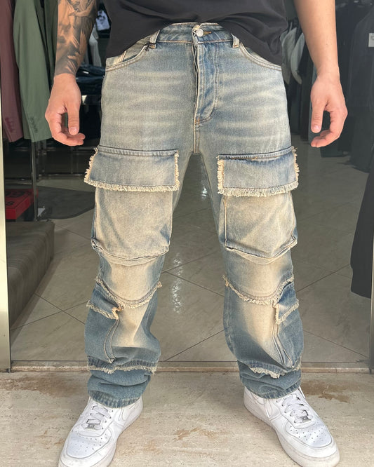 Jeans cargo DESTROYED