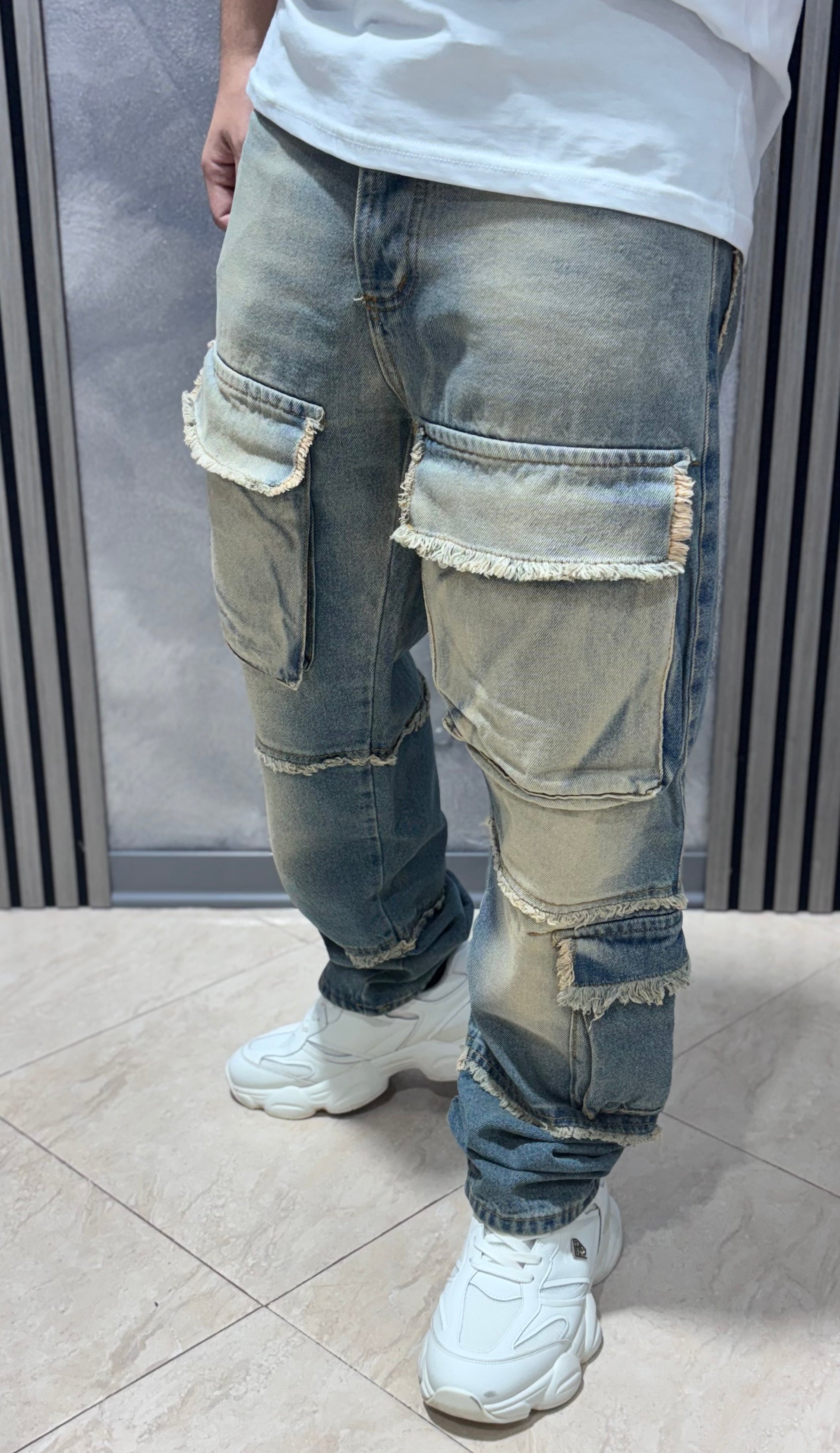 Jeans CARGO-RIVET