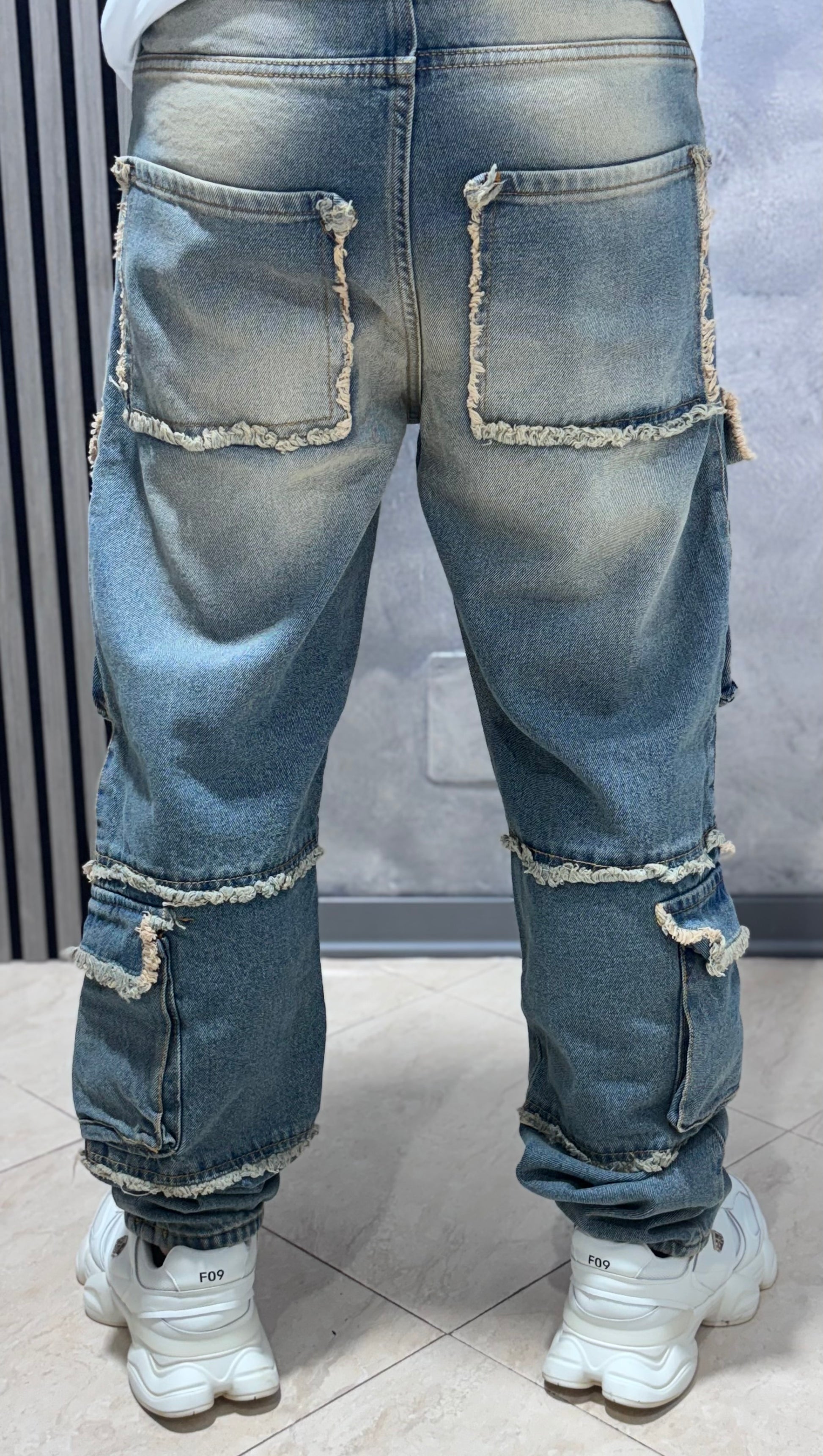 Jeans CARGO-RIVET