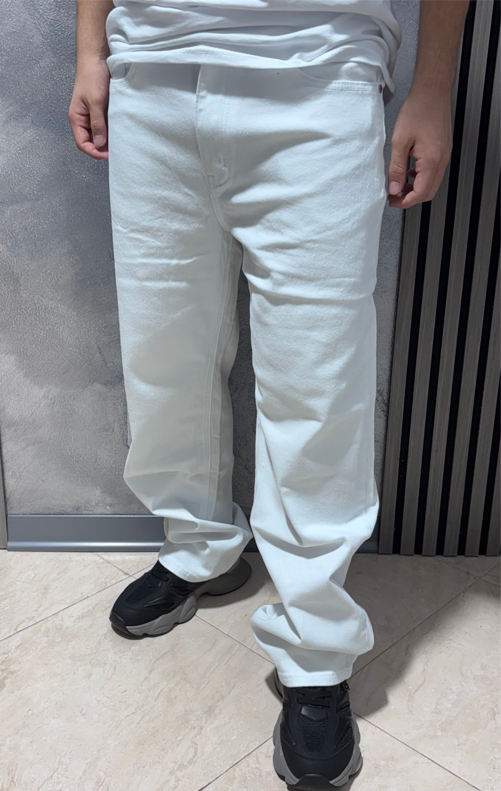 Jeans BAGGY-WHITE