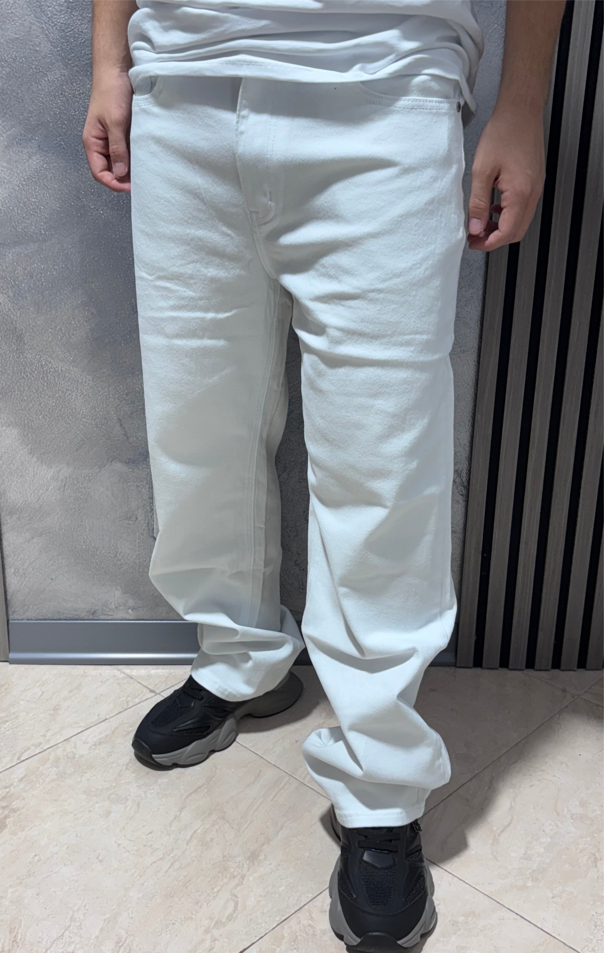 Jeans BAGGY-WHITE