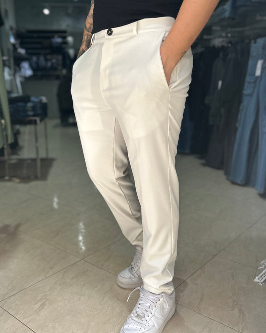 Pantalone ELEGANT CON BOTTONE