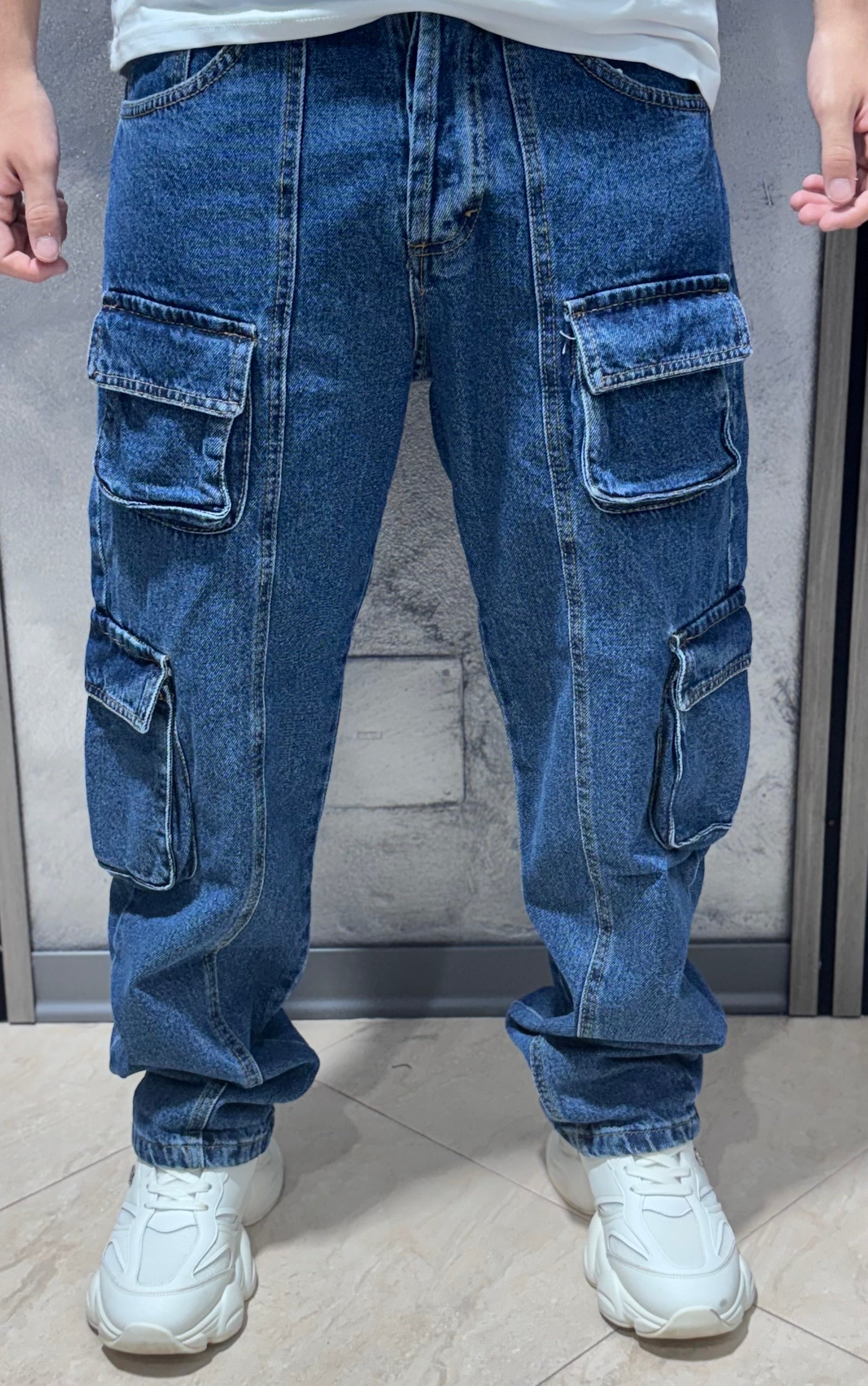 Jeans CARGO-POCKET