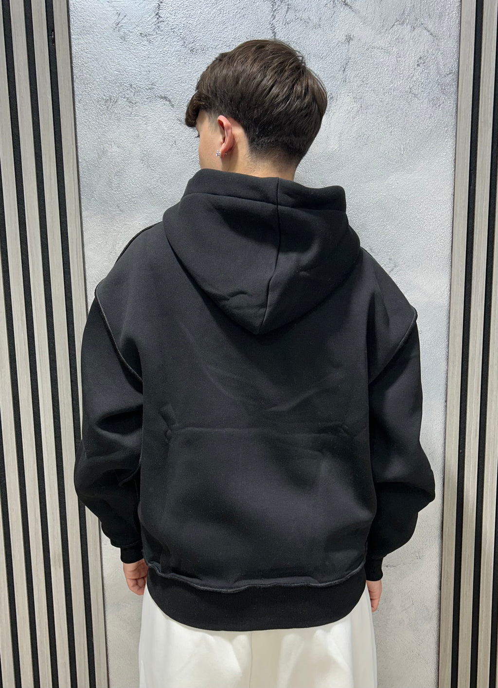 Felpa BOXY FIT REVERSE