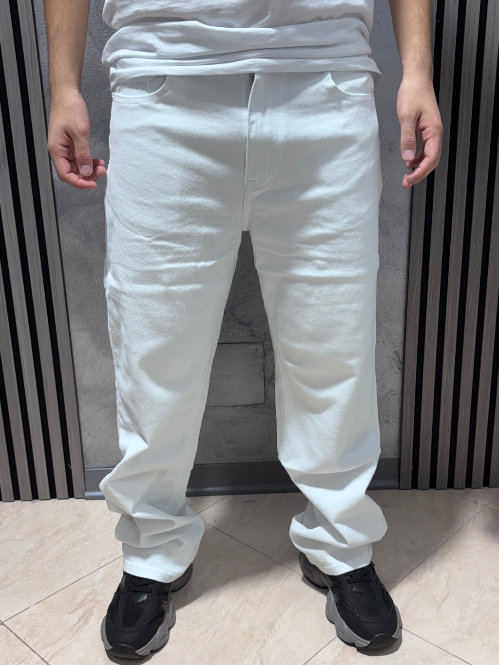 Jeans BAGGY-WHITE