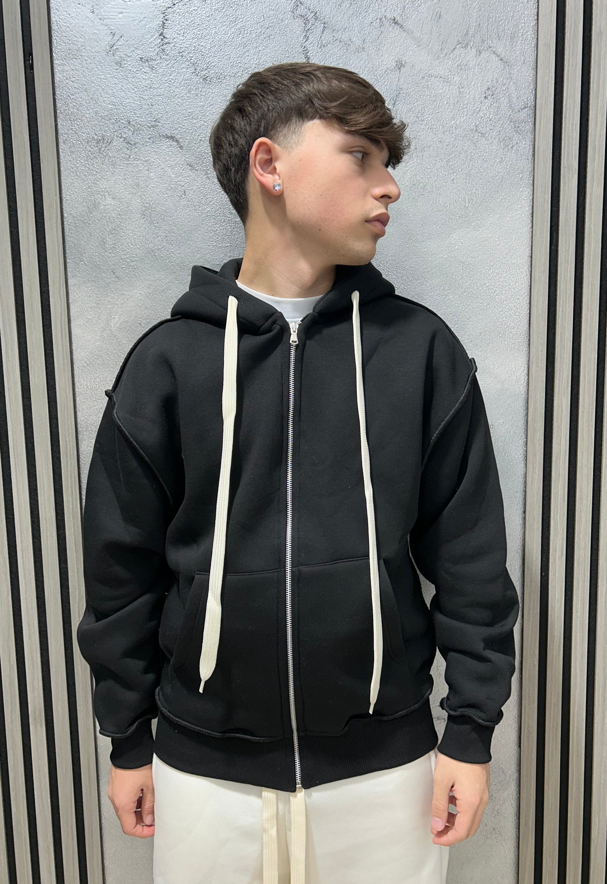 Felpa BOXY FIT REVERSE