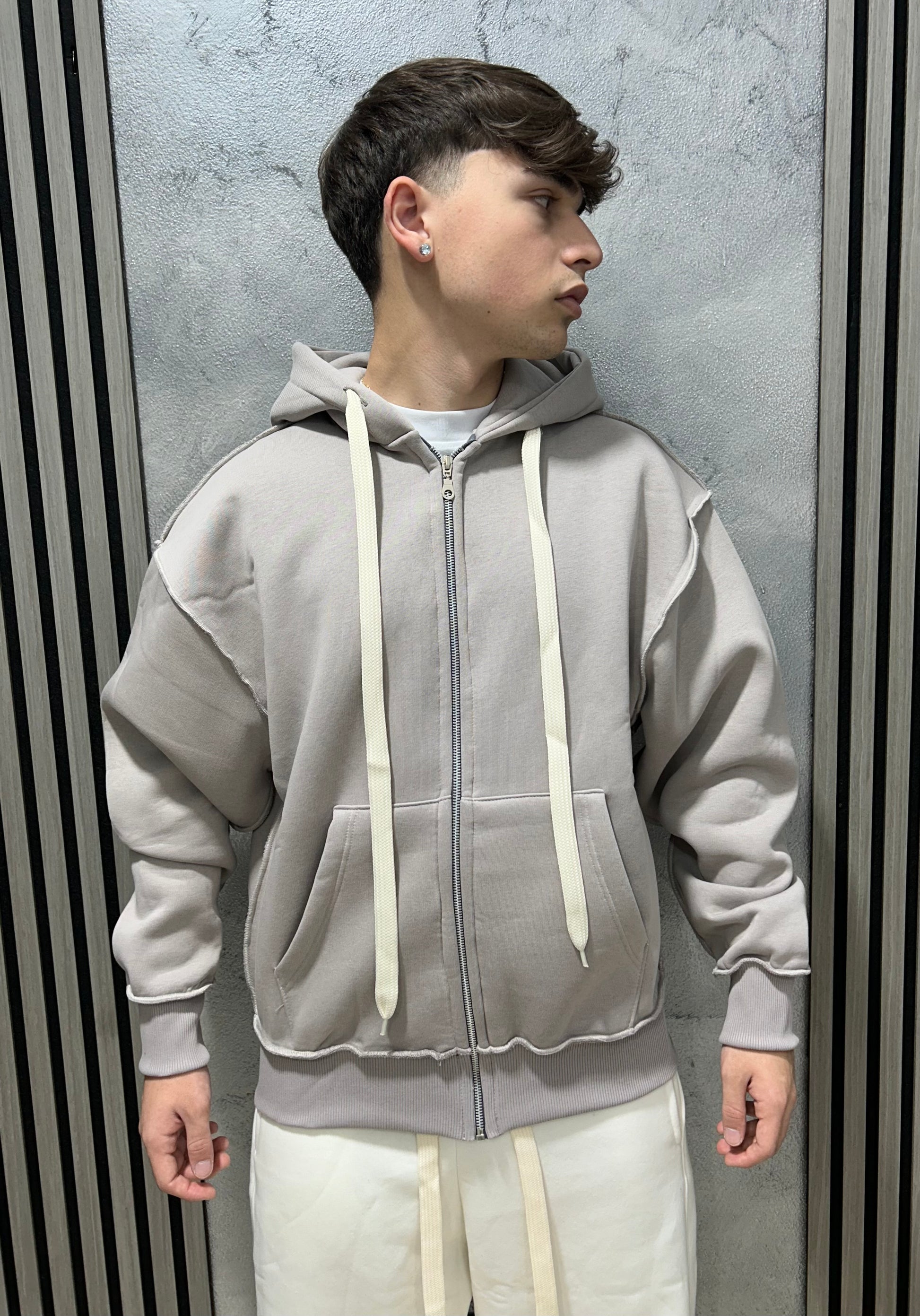 Felpa BOXY FIT REVERSE